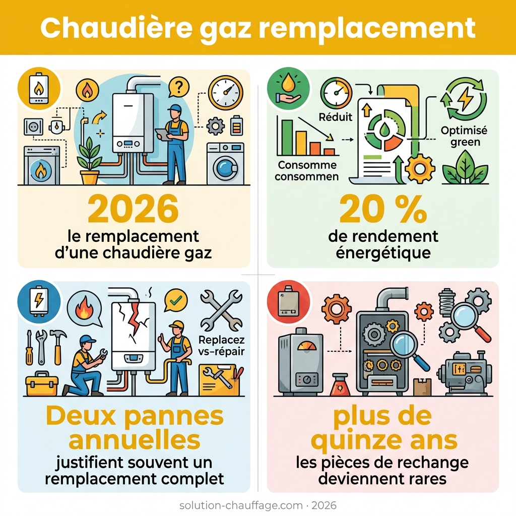 Infographie — chaudière gaz remplacement